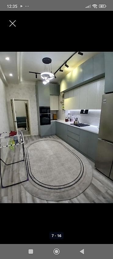 sky grand: 2 комнаты, Агентство недвижимости, Без подселения, С мебелью полностью — 4