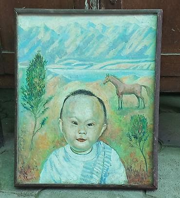 украинские художники: Продаю картину! картина худ. Зубахин 10 000 сом — 3