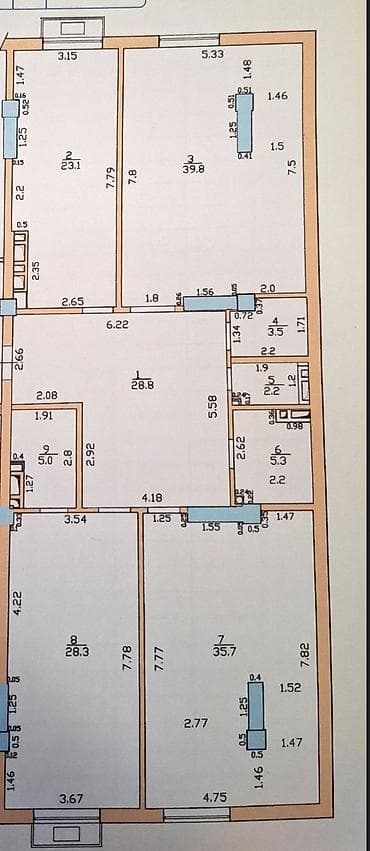 на ипотеку: 3 комнаты, 171 м², Элитка, 10 этаж, Готовая ПСО (под самоотделку) — 7