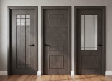 рюмки перевертыши: Межкомнатные двери, комплект полотен с разными вариантами — 1