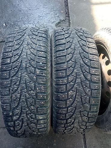 р20: Колеса в сборе 205 / 60 / R 16, Зимняя шипованная, Комплект, Железные, отверстий - 5 — 2