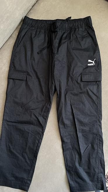 молодежная одежда: Мужские брюки, XL, Puma, Новый, цвет - Черный, Самовывоз, Бесплатная доставка, Платная доставка — 3