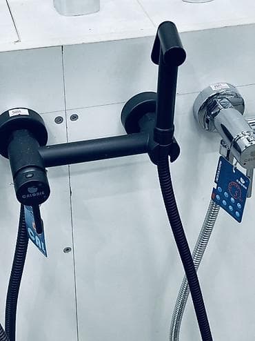 домашний душ: Гигиенический душ со смесителем (настенный) - Комплект: настенный — 4