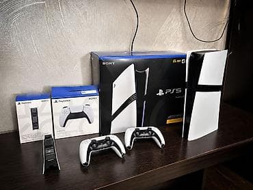dualsense ps5: Игровая консоль Sony PlayStation 5 (белая) с двумя беспроводными — 1