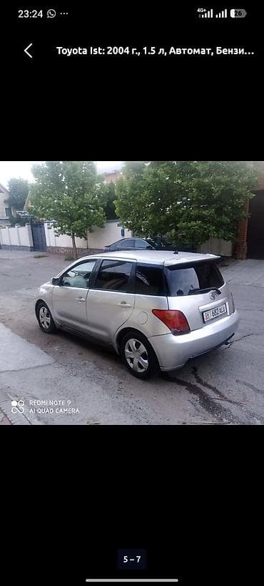 Продажа авто: Toyota Ist: 2004 г., 1.5 л, Автомат, Бензин, Хэтчбэк — 3