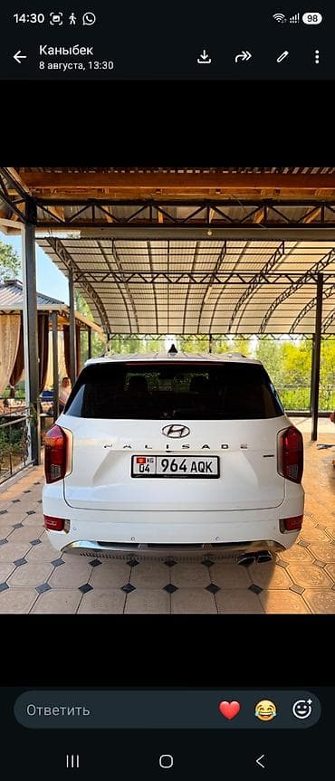 арменя номер: Hyundai Palisade: 2022 г., 2.2 л, Автомат, Дизель, Внедорожник — 4