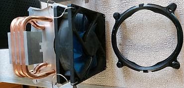 процессор с кулером: Система охлаждения, Б/у, Кулер, Для процессора, Для ПК — 4