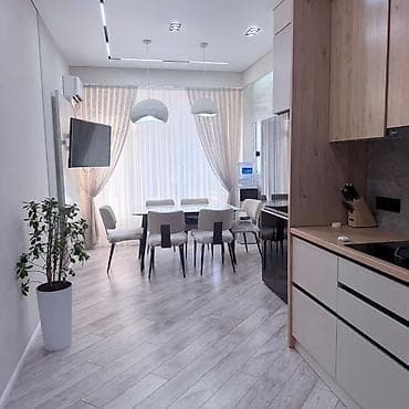 3: 3 комнаты, 103 м², Асанбай мкр Элитка, 5 этаж, Дизайнерский ремонт — 6