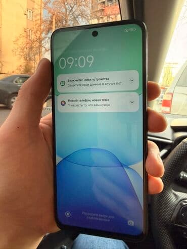 мобильный телефон xiaomi: Redmi, Redmi 13, Б/у, 128 ГБ, цвет - Черный, 2 SIM — 2