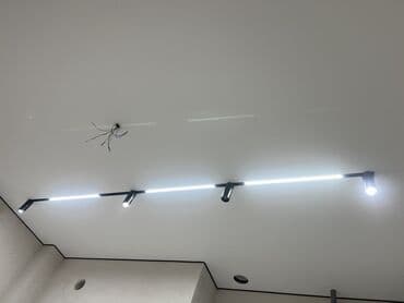 Сантехниктер: Керме шыптар Жылтырак, Жылтырабаган, 3D потолоктор Кепилдиги, Акысыз консультация, Акысыз ченөө — 6