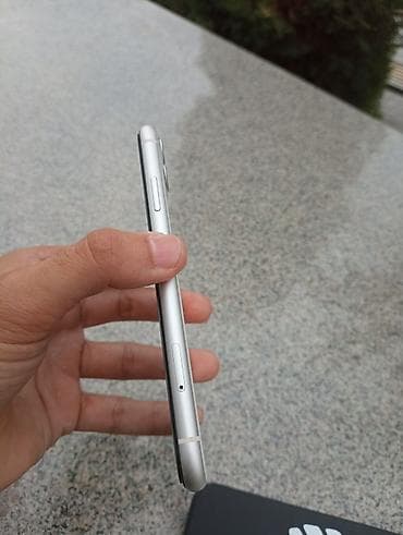 iphone 10 max: IPhone 11, Б/у, 64 ГБ, Белый, Защитное стекло, Чехол, 66 % — 3