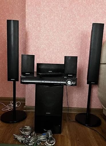 колонки 5 1: Домашний кинотеатр Sony 5.1 Комплектация: - AV/DVD‑ресивер Sony — 1