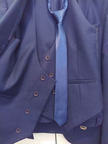прокат мужских костюмов [возьми на прокат] бишкек фото: Синий костюм, Турецкий — 2