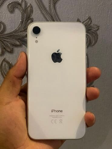 микрафон дистанционный: IPhone Xr, Б/у, 64 ГБ, Белый, Коробка, Чехол, 79 % — 1