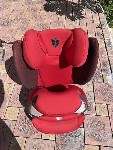 школьная жилетка: Автокресло, цвет - Красный, Б/у — 3