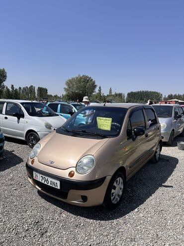 авто кридит бишкек: Daewoo Matiz: 2003 г., 0.1 - engine capacity л, Механика, Бензин, Хетчбек — 3