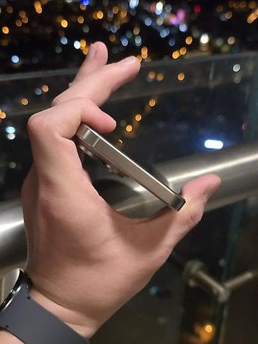 iphone 14 pro max: IPhone 16 Pro Max, Б/у, 256 ГБ, Natural Titanium, Зарядное устройство, Защитное стекло, Чехол, 90 % — 7