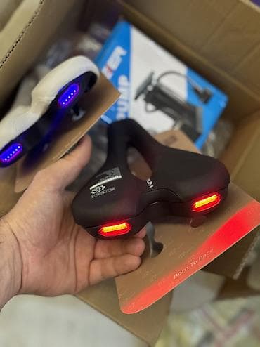 Велосипеды: 🚲 Спортивное велоседло MALEVI «Born To Race» с LED-подсветкой — 2