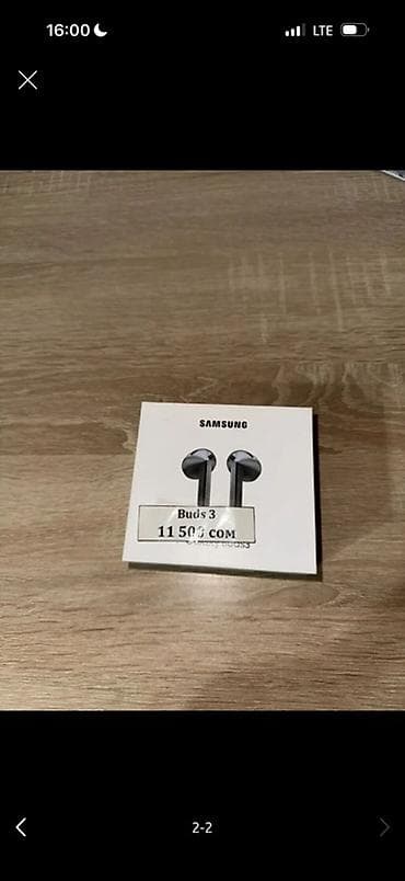 Наушники: Беспроводные вкладыши наушники, Samsung, Galaxy Buds 3 — 2