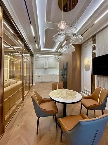 елисей: 3 комнаты, 137 м², Элитка, 9 этаж, Дизайнерский ремонт — 10