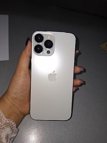 mi pad 5: IPhone 13 Pro Max, Б/у, 1 ТБ, Серебристый, Кабель, 91 % — 1