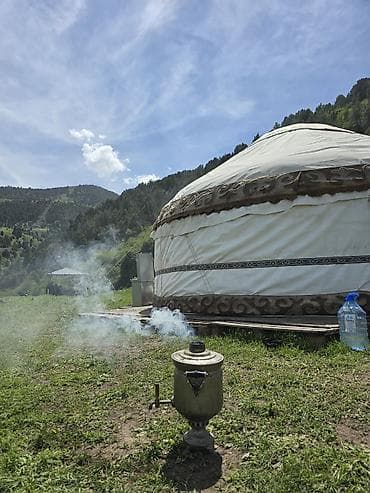 электровелосипед в расрочку: Аренда юрты, Каркас Деревянный, 100 баш, Стол — 2