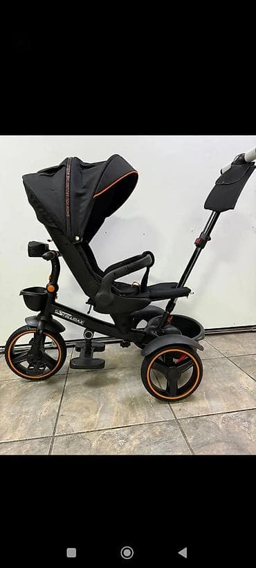 велосипед skillmax 007: Коляска, Другой бренд, цвет - Черный, Новый, Самовывоз, Платная доставка — 2