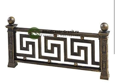 метал база: Кованые оградки для благоустройства захоронения - Материал: сталь — 5