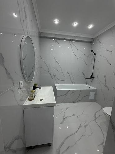 Батирлер: 1 бөлмө, 53 м², Асанбай мкр 7 кабат, Дизайнердик оңдоо — 7