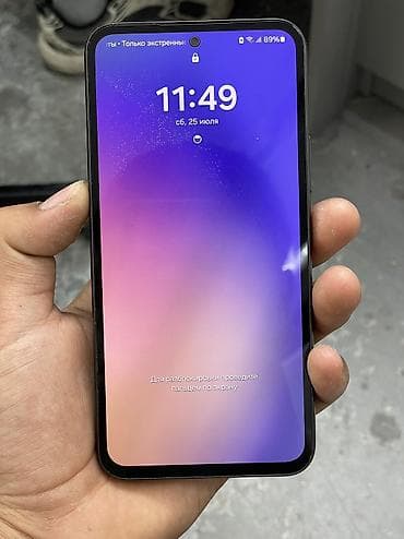 Samsung Galaxy A54, Б/у, 256 ГБ, цвет - Черный, 2 SIM — 2