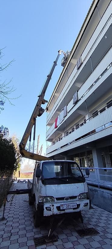 jack e4: Услуги автовышки по городу на базе Kia (телескопическая стрела с — 8