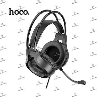w10: Проводные гарнитуры, Hoco, Новый, цвет - Черный — 6