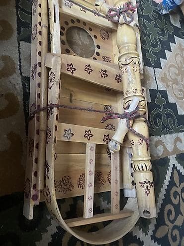 Люлька, Термелүүчү, Жыгач, түсү - Сары — 4