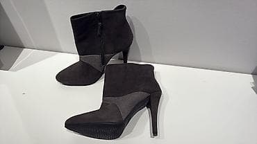 Ботинки, 37, Stuart Weitzman, Новый, цвет - Серый, Самовывоз, Платная доставка