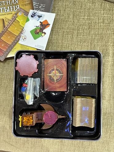 Тренажеры: Настольные игры: 1) «Запретная пустыня» . Новая. - Кооперативная — 4