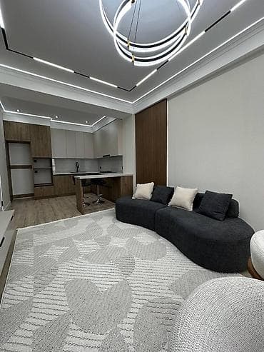 Квартиры: 2 комнаты, 61 м², Элитка, 9 этаж, Дизайнерский ремонт — 9