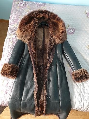 Продаю шикарную женскую дубленку их меха тосканы, разм 44. Б/у, но как