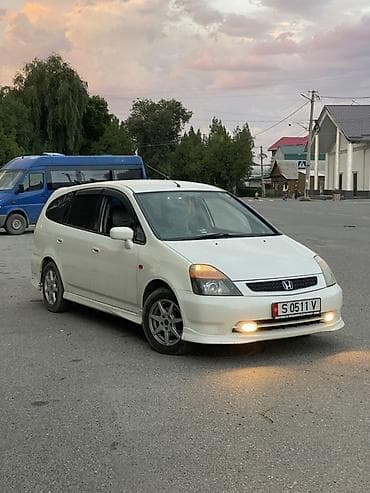 бум запад: Honda Stream: 2002 г., 1.7 л, Автомат, Бензин, Минивэн — 1