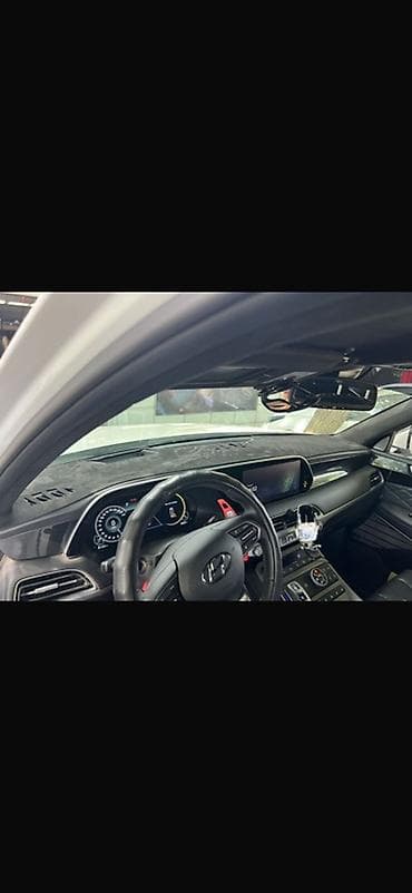 алькантар: Чехлы Алькантара, С подушкой, цвет - Серый, Hyundai, Б/у, Самовывоз — 1