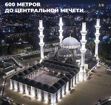 квартиры манас: 1 комната, 49 м², Дордой Плаза ТРЦ Элитка, 8 этаж, ПСО (под самоотделку) — 1