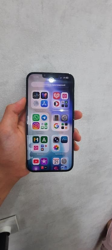 IPhone 13 Pro, Б/у, 256 ГБ, Sierra Blue, Чехол, 90 % — 6