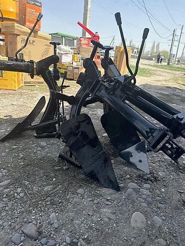 блок реле: Навесной плуг для мотоблока/мини-трактора - Конструкция: 2 корпуса с — 1