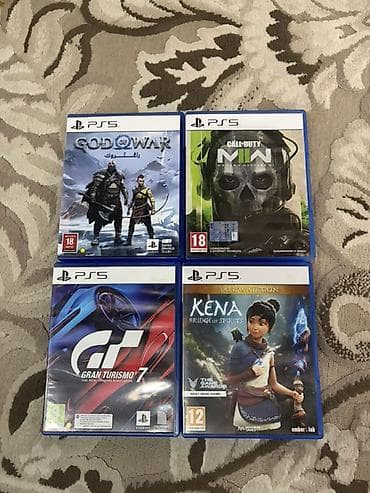 God of war:1700 Gran turismo 7:1700 Kena:1500 CallOfDuty:2600 Качество