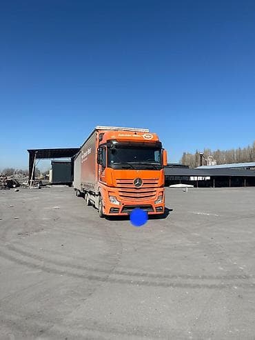 эстима двери: Тягач, Mercedes-Benz, 2014 г., Тентованный — 4