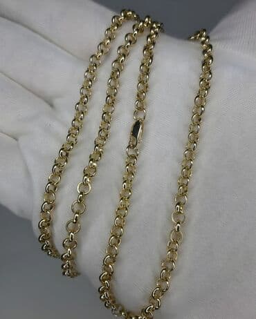 продаю золотую цепочку: Плетение "Шопард" Золото 585 проба Ручная работа Вес цепи 32 гр — 3