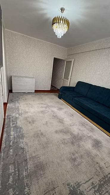 квартира киргизия 1: 2 комнаты, 50 м², 104 серия, 4 этаж — 4