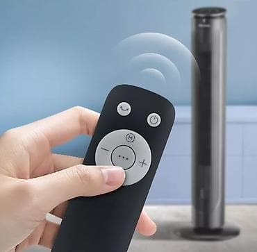 Бытовая техника: Напольный башенный вентилятор Midea FT-4040 - 3 режима работы — 8