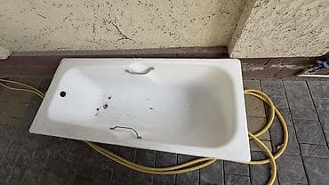 чугунную ванну 170 см: Ванна, Прямоугольная, Материал: Чугун, Размер: 170 x 70 см — 2