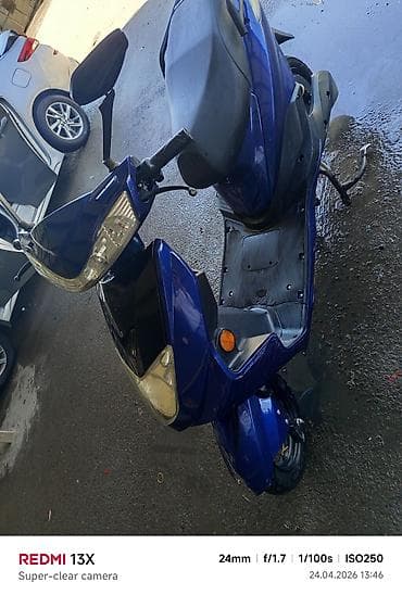 бектемир скутер: Скутер/мопед, синий цвет. Основные особенности: - Компактный — 4