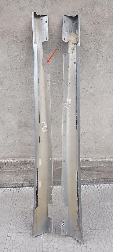 полики на w211: Наружные накладки порогов Mercedes-Benz, 2003 г., Б/у, Оригинал — 3